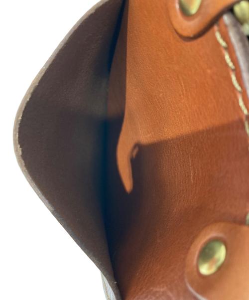 Herz（ヘルツ）Herz (ヘルツ) ベルトポーチ ブラウンの古着・服飾アイテム