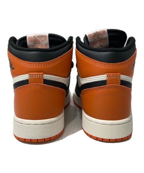 NIKE（ナイキ）NIKE (ナイキ) AIR JORDAN 1 RETRO HIGH OG GS オレンジ×ブラック サイズ:22.5の古着・服飾アイテム
