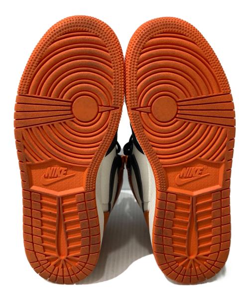 NIKE（ナイキ）NIKE (ナイキ) AIR JORDAN 1 RETRO HIGH OG GS オレンジ×ブラック サイズ:22.5の古着・服飾アイテム