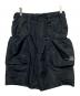 Abu Garcia（アブガルシア）の古着「ハーフカーゴパンツ」｜ブラック