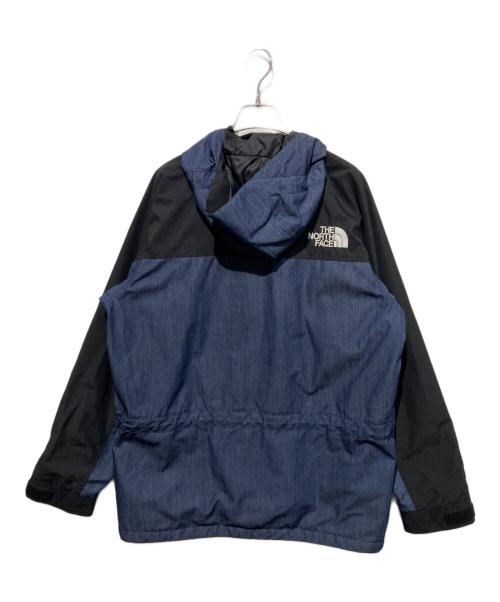 THE NORTH FACE（ザ ノース フェイス）THE NORTH FACE (ザ ノース フェイス) マウンテンライトデニムジャケット ネイビー×ブラック サイズ:Mの古着・服飾アイテム