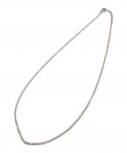 GUCCIグッチ）の古着「チェーンネックレス」｜シルバー