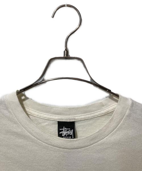 stussy（ステューシー）stussy (ステューシー) ロゴTシャツ ホワイト サイズ:Mの古着・服飾アイテム
