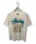 stussy（ステューシー）の古着「ロゴTシャツ」｜ホワイト