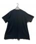 GROUND Y (グラウンドワイ) Assymmetry half T-shirt ブラック サイズ:3：8000円