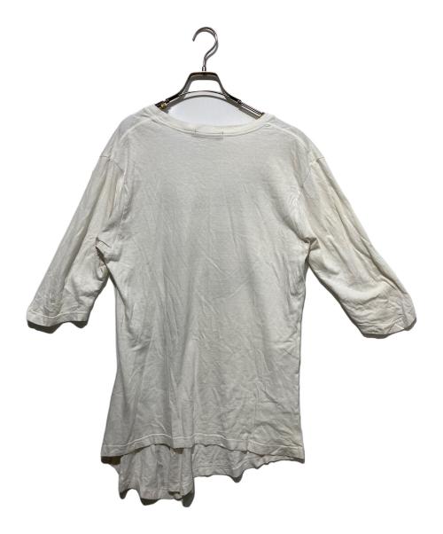 UNDERCOVER（アンダーカバー）UNDERCOVER (アンダーカバー) 歪みプリントカットソー ホワイト サイズ:Lの古着・服飾アイテム