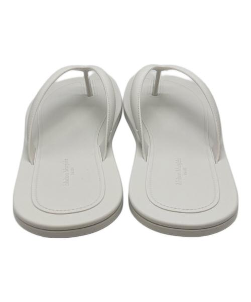 Maison Margiela（メゾンマルジェラ）Maison Margiela (メゾンマルジェラ) 足袋スプリットトゥサンダル ホワイト サイズ:42の古着・服飾アイテム