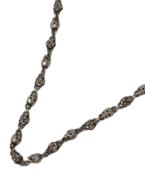 JUSTIN DAVIS（ジャスティンデイビス）JUSTIN DAVIS (ジャスティンデイビス) ROSE DIVINEチェーンネックレス シルバーの古着・服飾アイテム