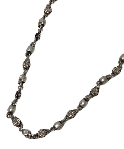 JUSTIN DAVIS（ジャスティンデイビス）JUSTIN DAVIS (ジャスティンデイビス) ROSE DIVINEチェーンネックレス シルバーの古着・服飾アイテム