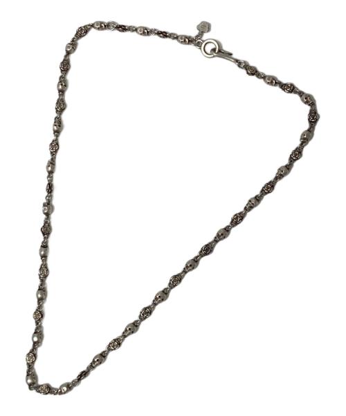 JUSTIN DAVIS（ジャスティンデイビス）JUSTIN DAVIS (ジャスティンデイビス) ROSE DIVINEチェーンネックレス シルバーの古着・服飾アイテム