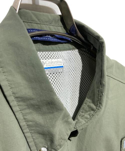 Columbia（コロンビア）Columbia (コロンビア) バハマ II ロングスリーブシャツ カーキ サイズ:Lの古着・服飾アイテム