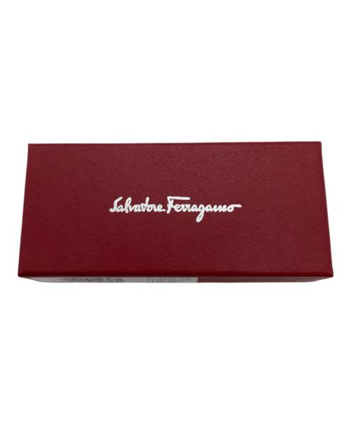 Salvatore Ferragamo（サルヴァトーレ フェラガモ）Salvatore Ferragamo (サルヴァトーレ フェラガモ) メタリック バレッタ ピンクの古着・服飾アイテム