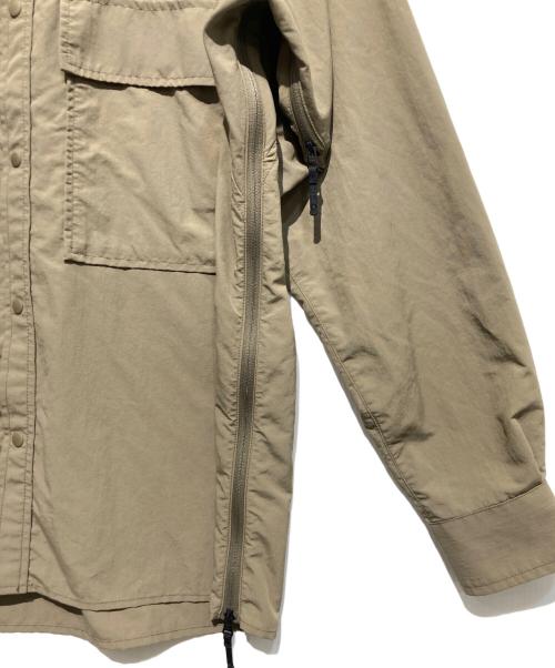 GOLDWIN（ゴールドウイン）GOLDWIN (ゴールドウイン) フィールド ベンチレーションナイロンシャツ ベージュ サイズ:1の古着・服飾アイテム