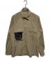 GOLDWIN（ゴールドウイン）の古着「フィールド ベンチレーションナイロンシャツ」｜ベージュ