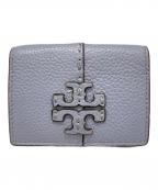 TORY BURCHトリーバーチ）の古着「コンパクトウォレット」｜ブルー