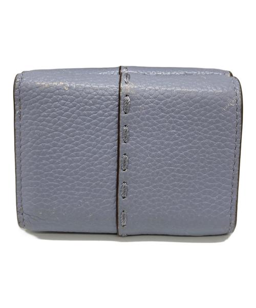 TORY BURCH（トリーバーチ）TORY BURCH (トリーバーチ) コンパクトウォレット ブルーの古着・服飾アイテム