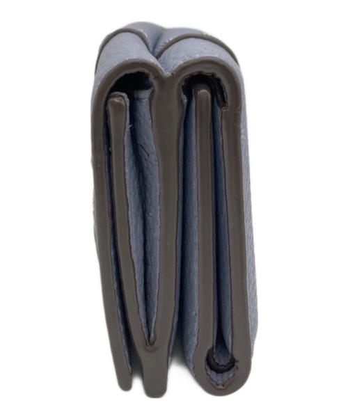 TORY BURCH（トリーバーチ）TORY BURCH (トリーバーチ) コンパクトウォレット ブルーの古着・服飾アイテム