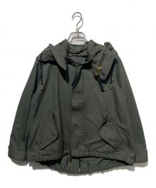 THE RERACS（ザ リラクス）の古着「M65 SHORTMODSCOAT NONLINER」｜グリーン