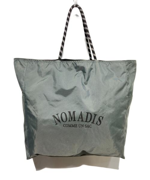 NOMADIS（ノマディス）NOMADIS (ノマディス) リバーシブルトートバッグ グレー×ブラックの古着・服飾アイテム