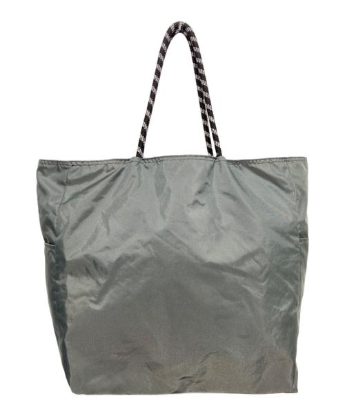 NOMADIS（ノマディス）NOMADIS (ノマディス) リバーシブルトートバッグ グレー×ブラックの古着・服飾アイテム