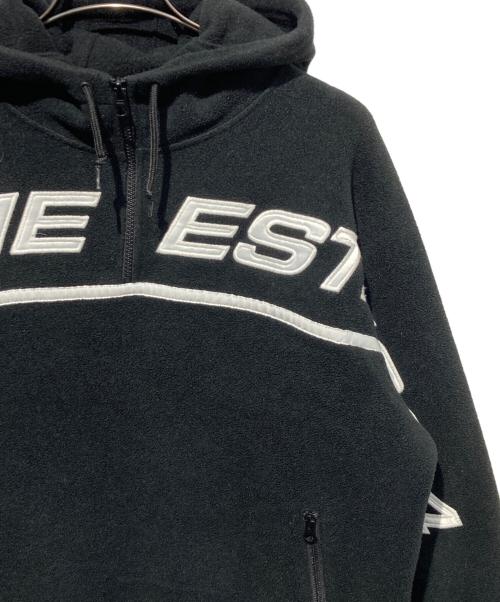 SUPREME（シュプリーム）Supreme (シュプリーム) Polartec Half Zip Hooded SWEATSHIRT ブラック サイズ:無しの古着・服飾アイテム