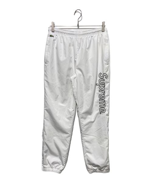 LACOSTE LIVE（ラコステライブ）LACOSTE LIVE (ラコステライブ) Supreme (シュプリーム) Track Pants ホワイト サイズ:Sの古着・服飾アイテム