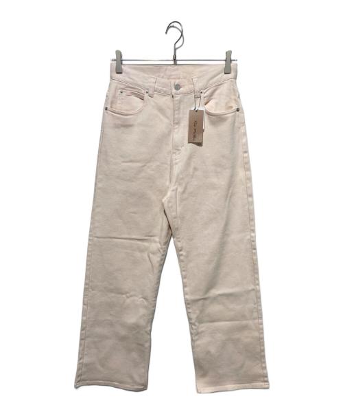 Rie miller（リエ ミラー）Rie miller (リエ ミラー) スリットフレアハイウエストデニム ピンク サイズ:Ｍ 未使用品の古着・服飾アイテム