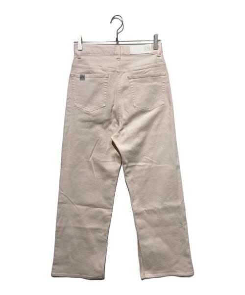 Rie miller（リエ ミラー）Rie miller (リエ ミラー) スリットフレアハイウエストデニム ピンク サイズ:Ｍ 未使用品の古着・服飾アイテム