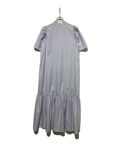 #Newans（ハッシュニュアンス）#Newans (ハッシュニュアンス) フレアヘムシャツワンピース ブルー サイズ:1の古着・服飾アイテム
