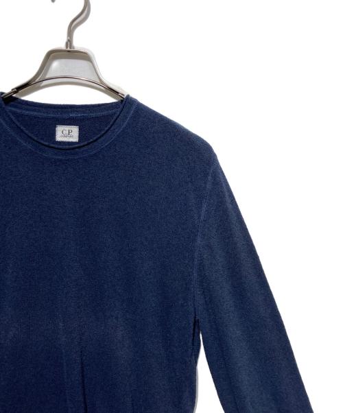 C.P COMPANY（シーピーカンパニー）C.P COMPANY (シーピーカンパニー) パイルニット ブルー サイズ:52の古着・服飾アイテム