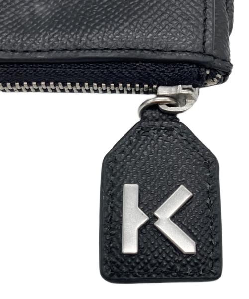 KENZO（ケンゾー）KENZO (ケンゾー) ジップカードホルダー ブラックの古着・服飾アイテム