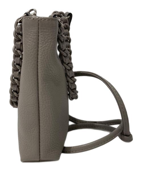 GIANNI CHIARINI（ジャンニ キアリーニ）GIANNI CHIARINI (ジャンニ キアリーニ) CAMILLAミニショルダーバッグ グレーの古着・服飾アイテム