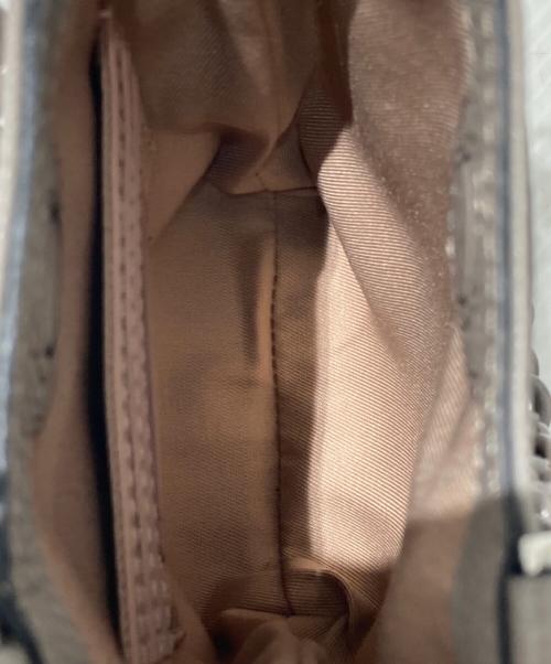 GIANNI CHIARINI（ジャンニ キアリーニ）GIANNI CHIARINI (ジャンニ キアリーニ) CAMILLAミニショルダーバッグ グレーの古着・服飾アイテム