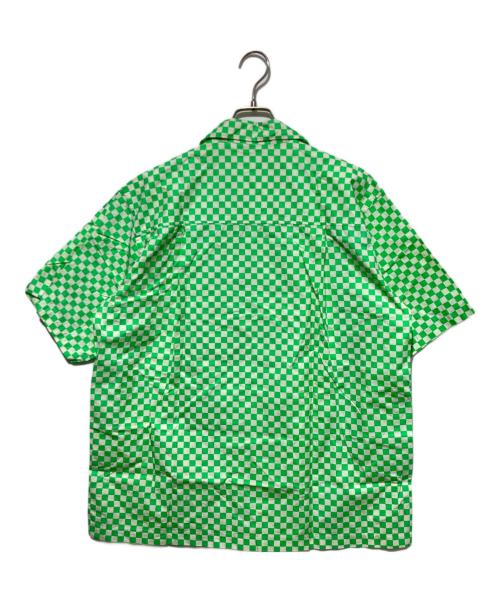 UNDERCOVER（アンダーカバー）UNDERCOVER (アンダーカバー) オープンカラーシャツ グリーン サイズ:Mの古着・服飾アイテム