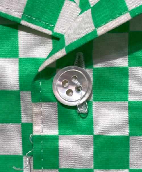 UNDERCOVER（アンダーカバー）UNDERCOVER (アンダーカバー) オープンカラーシャツ グリーン サイズ:Mの古着・服飾アイテム