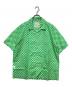 UNDERCOVER（アンダーカバー）の古着「オープンカラーシャツ」｜グリーン