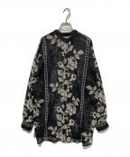 Ameriアメリ）の古着「MEDI CROSS SHIRT」｜ブラック