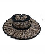 Lorna Murrayローナマーレイ）の古着「カプリハット」｜ブラウン