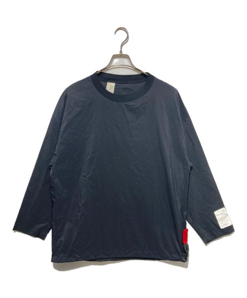 N.HOOLYWOOD（エヌ ハリウッド）N.HOOLYWOOD (エヌ ハリウッド) ナイロンプルオーバーカットソー ブラック サイズ:36の古着・服飾アイテム