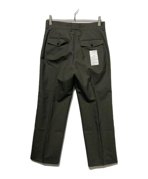 N.HOOLYWOOD（エヌ ハリウッド）N.HOOLYWOOD (エヌ ハリウッド) サイドラインスラックスパンツ カーキ サイズ:36の古着・服飾アイテム