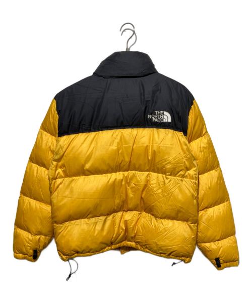THE NORTH FACE（ザ ノース フェイス）THE NORTH FACE (ザ ノース フェイス) ヌプシダウンジャケット イエロー×ブラック サイズ:100の古着・服飾アイテム