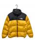 THE NORTH FACE（ザ ノース フェイス）の古着「ヌプシダウンジャケット」｜イエロー×ブラック