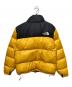 THE NORTH FACE (ザ ノース フェイス) ヌプシダウンジャケット イエロー×ブラック サイズ:100：9000円