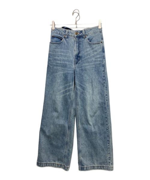 Resexxy（リゼクシー）RESEXXY (リゼクシー) バックリボンデニムパンツ インディゴ サイズ:Sの古着・服飾アイテム