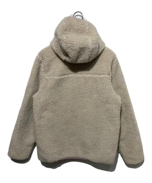 Patagonia（パタゴニア）Patagonia (パタゴニア) キッズ・リバーシブル・レディ・フレディ・フーディ ベージュ×ピンク サイズ:kids XXLの古着・服飾アイテム