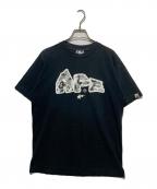 BAPESTAベイプスタ）の古着「ロゴTシャツ」｜ブラック