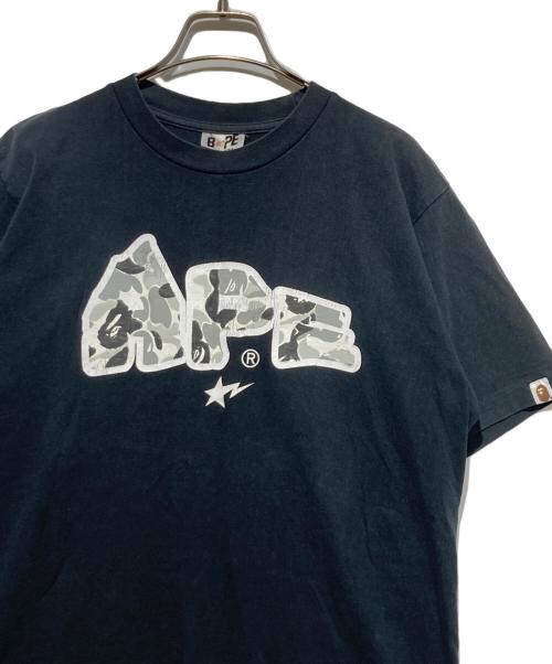 BAPESTA（ベイプスタ）BAPESTA (ベイプスタ) ロゴTシャツ ブラック サイズ:記載無しの古着・服飾アイテム