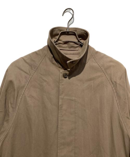 STEVEN ALAN（スティーブンアラン）STEVEN ALAN (スティーブンアラン) BSH TWILL BALMACAAN COAT-BOLD/コート ベージュ サイズ:Lの古着・服飾アイテム