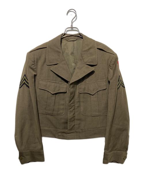 US ARMY（ユーエスアーミー）US ARMY (ユーエスアーミー) ヴィンテージアイクジャケット ブラウン サイズ:40Sの古着・服飾アイテム