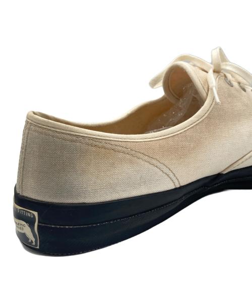 BUTCHER PRODUCTS（ブッチャープロダクツ）BUTCHER PRODUCTS (ブッチャープロダクツ) デッキスニーカー ホワイト×ブラック サイズ:10の古着・服飾アイテム